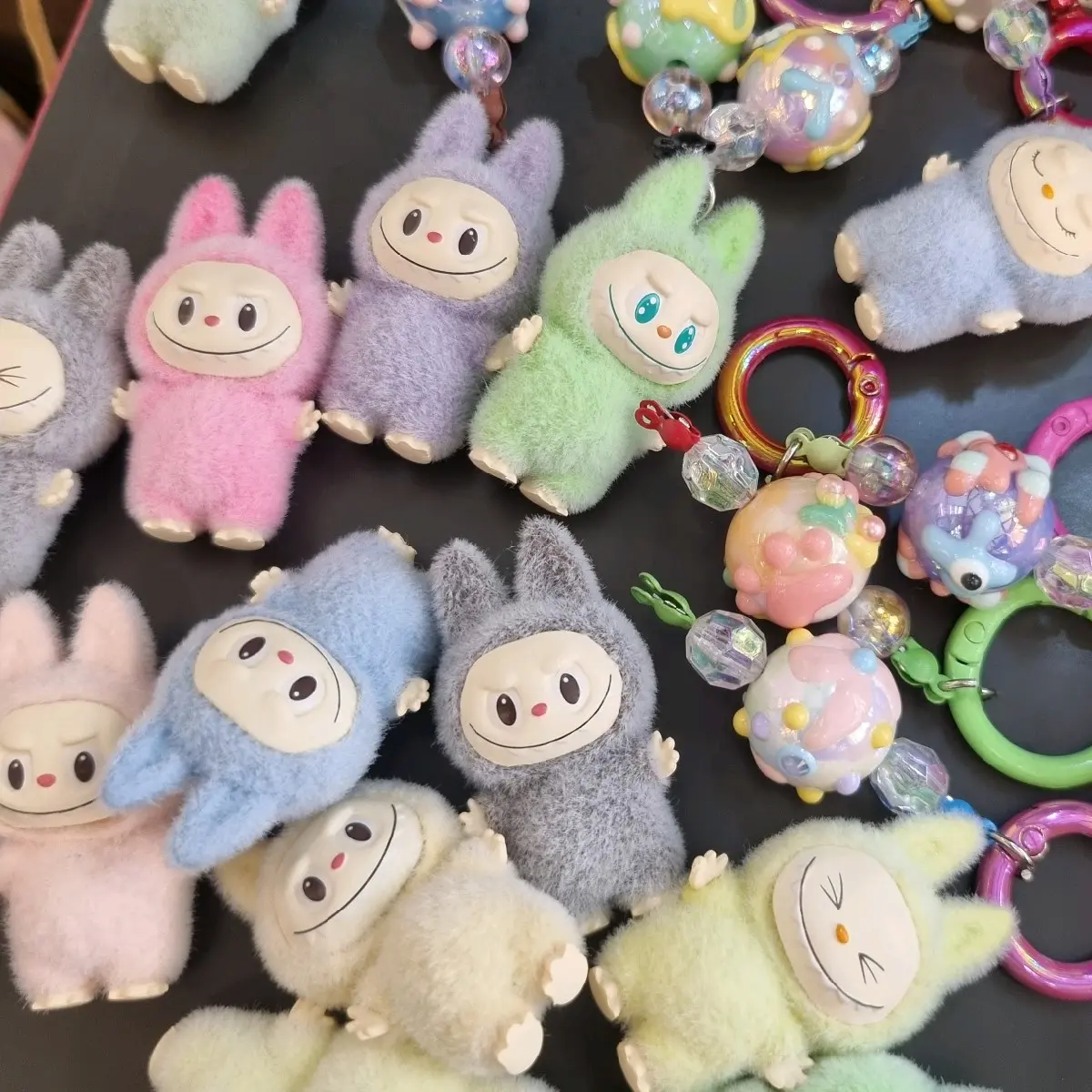Labubu Crybaby Assorted Mini Handmade Keychain Phone Strap for DIY