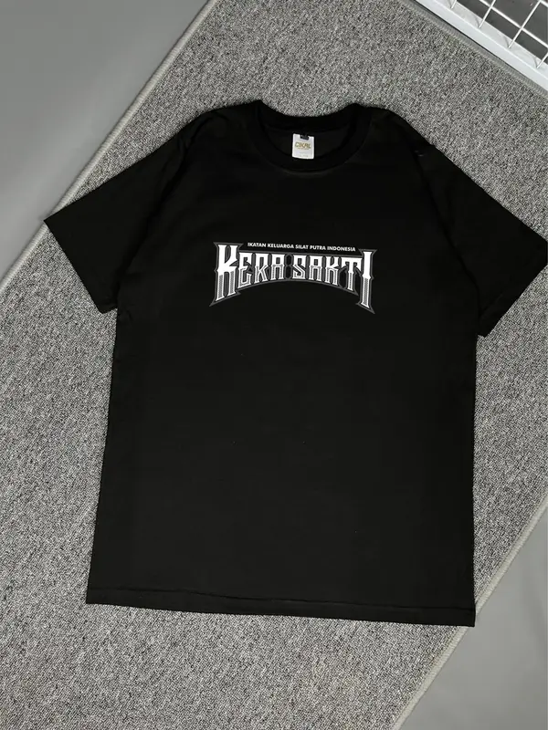 BAJU KAOS IKSPI KERA SAKTI CASUAL KEKINIAN KEREN SIMPLE DISTRO KATUN POLOS 2