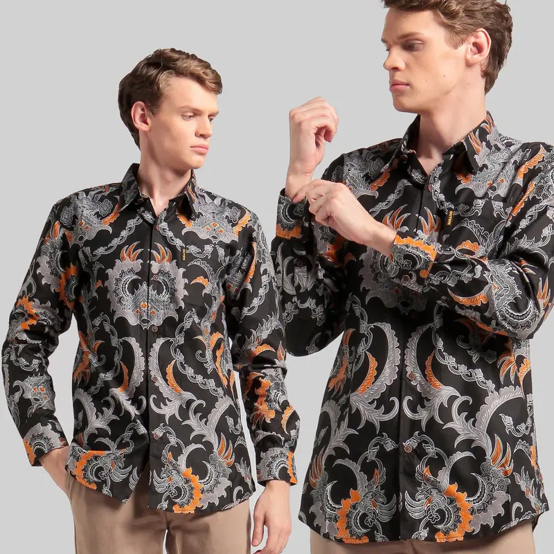 Guten Inc  Genta Kemeja Batik Pria 3
