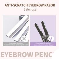 Gambar MUSIC FLOWER 3-in-1 Brow Shaping Super Micro 1.5mm Sharp Anti-Scratch Blade Refilllable 24H Smudgeproof Waterproof Pensil Alis Pisau Cukur - Grey dari Music Flower Indonesia Kota Administrasi Jakarta Barat 3 Tokopedia