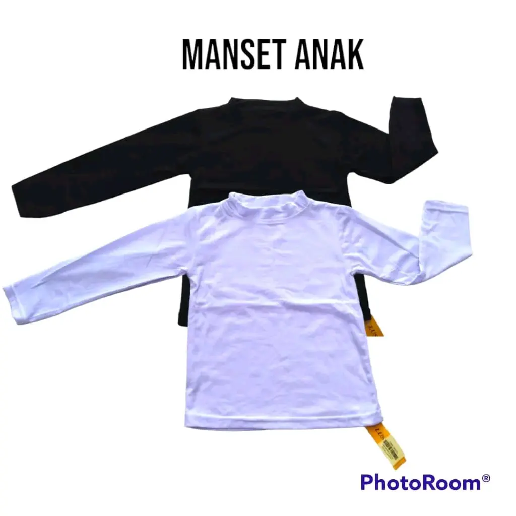 Baju Manset Anak Perempuan 1-16 tahun Kaos Mangset Cewek Lengan Panjang Murah Tebal