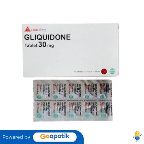 GLIQUIDONE OGB DEXA MEDICA 30 MG BOX 100 TABLET