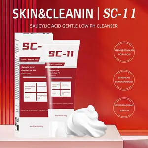 Skin&Cleaning SC-11 Salicylic Acid Gentle Low pH Cleanser untuk Kulit Berminyak dan Berjerawat Membersihkan Dalam dan Lembut