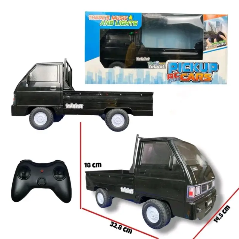 MAINAN MOBIL REMOTE CONTROL RC PICKUP L300 MUSIK TELOLET LAMPU BATRAI CAS RC PICKUP Toys 1