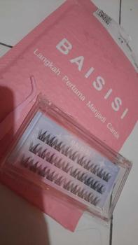Product Review of [TANPA LEM] BAISISI Bulu Mata Palsu Individual Lashes Z11 Korean Segmentasi + FREE TWEEZER | eyelash extension | Douyin Lashes | Eye Make Up from L**u 0