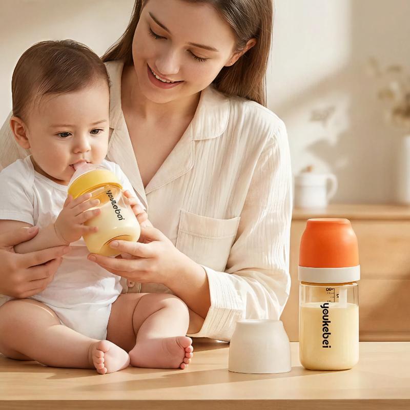 Bình Sữa Trẻ Em Bé PPSU Thiết Kế Chống Sặc Bình Sữa Trẻ Sơ Sinh Dung Tích 120ml Thích Hợp Cho Trẻ Sơ Sinh 0 Tháng Tuổi Không Chứa BPA Miễn Phí