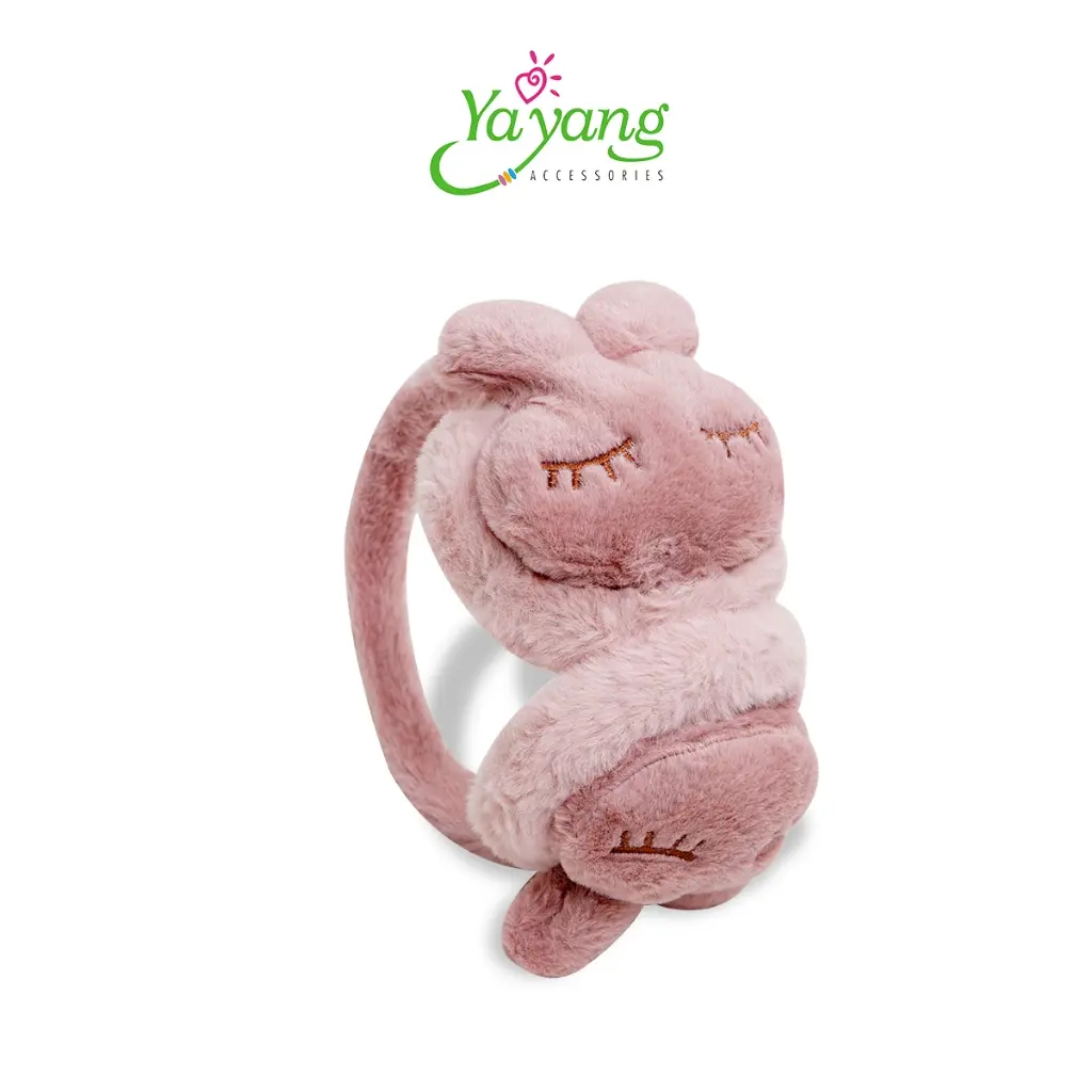 YAYANG Earmuff Bayi Bentuk Sleep Rabbit - Penutup Telinga Anak Anti Dingin - Earmuff Bulu Anti Bising - NZU0108