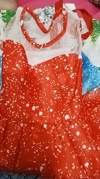 Product Review of [BrandedBaby] Baju Dress Natal Anak Perempuan Satin Printing Lengan Kutung Kids Fashion from N**e J**k 0
