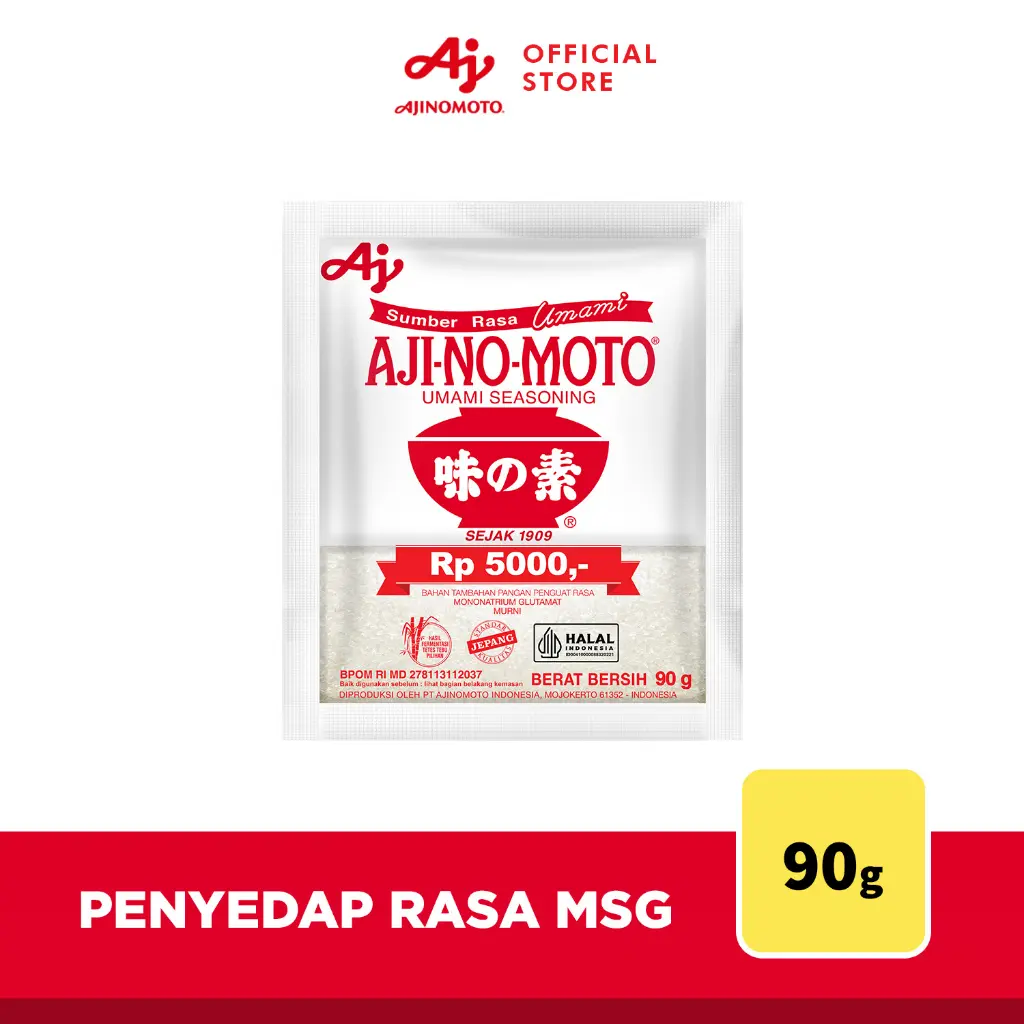 AJI-NO-MOTO® Penyedap Rasa MSG Ajinomoto 90g