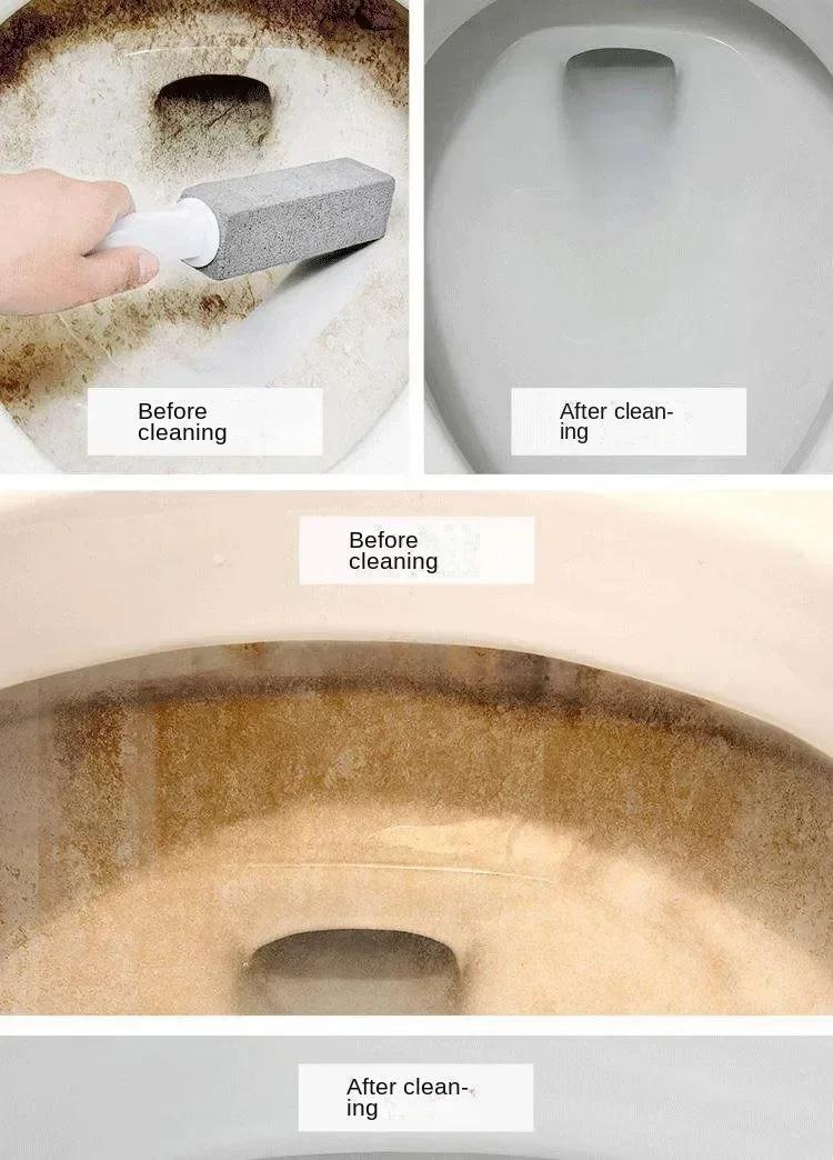 Product Introduction of 1PCS Pumice Toilet Brush Deep Decontamination Multipurpose Cleaning Brush Tile Sink Washing Clean Tools Limescale Stain Remover 28