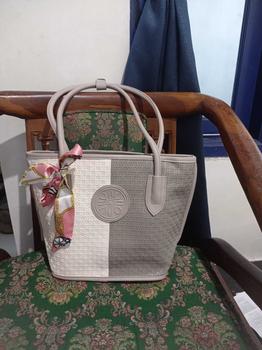 Product Review of [Beli lokal] Lk. Simponi totebag Wanita casual Durable Chic tas tote bag whits bagkerja tote  bag serbaguna sage from a**s 0