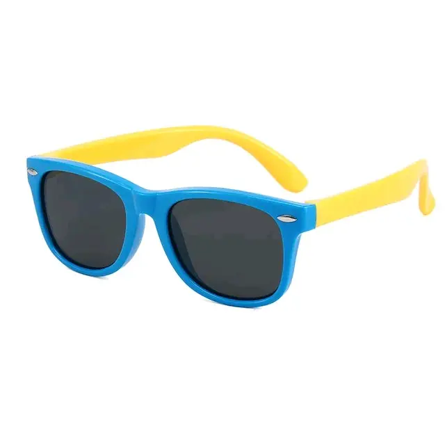 Uriba - Kacamata Anak Gaya Cowok Cewek Flexibel Sun Sunglasses boy and girls Fashion 4