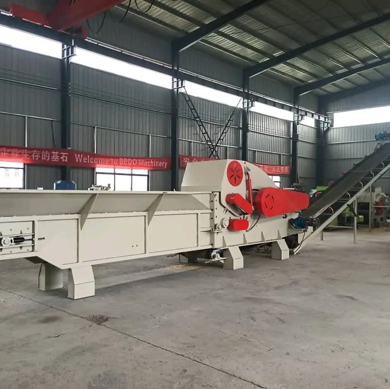 Mesin wood chip 15ton/jam - mesin drum chipper - mesin chipper kayu - mesin pencacah kayu