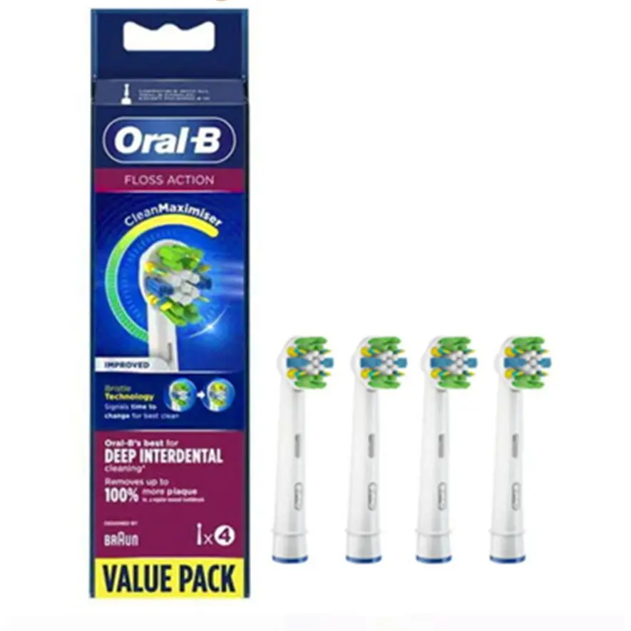 Oral B eb25 Replaceable Brush Head for Adult Electric Toothbrush - Whitening and Cleaning with Soft Bristles - Comfort, Cleanser