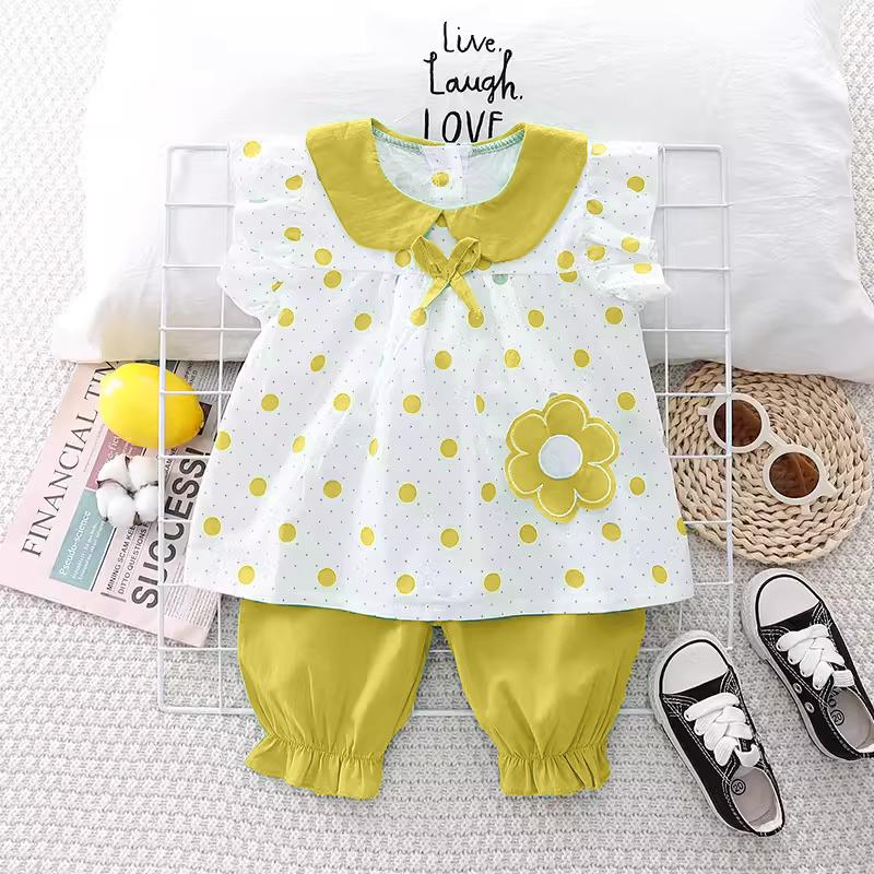 Baju Anak - Setelan Flamo Anak Perempuan Sablon Flower / Oneset Fashion Lucu Anak Perempuan Terbaru 5