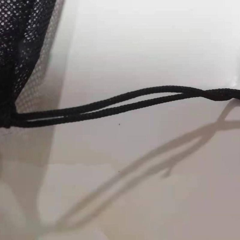 Túi Đựng Đồ Dây Rút, Aittle Mới, Đa Năng, Chất Liệu Nylon, Màu Đen, Thích Hợp Cho Giặt Là, Túi Lưới Thoáng Khí 3