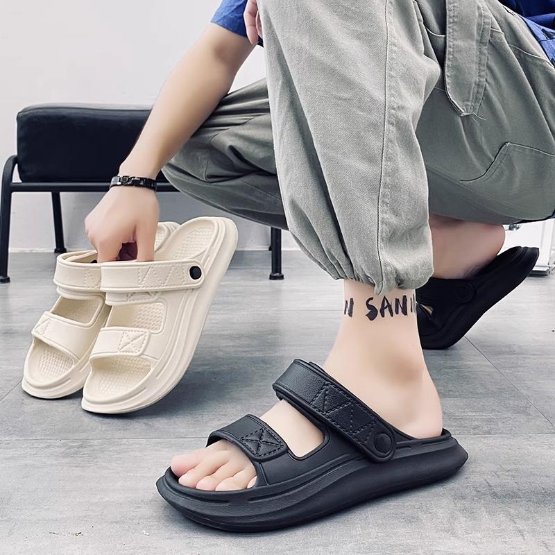 Product Introduction of GRIT EVA Pria Mens Sandals Flat Indoor Beach Shoes Fashion Breathable Non Slip Casual Sports Summer Rubber 2024 Size 40-44 Sendal 10