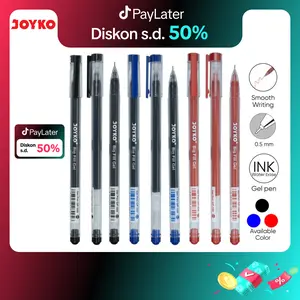JOYKO Gel Pen Pulpen Pena GP-330 Big Fill Gel 0.5 mm