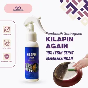 Kilapin Again - Efektif Mengangkat Noda Membandel Lembut Cocok untuk Stainless Steel