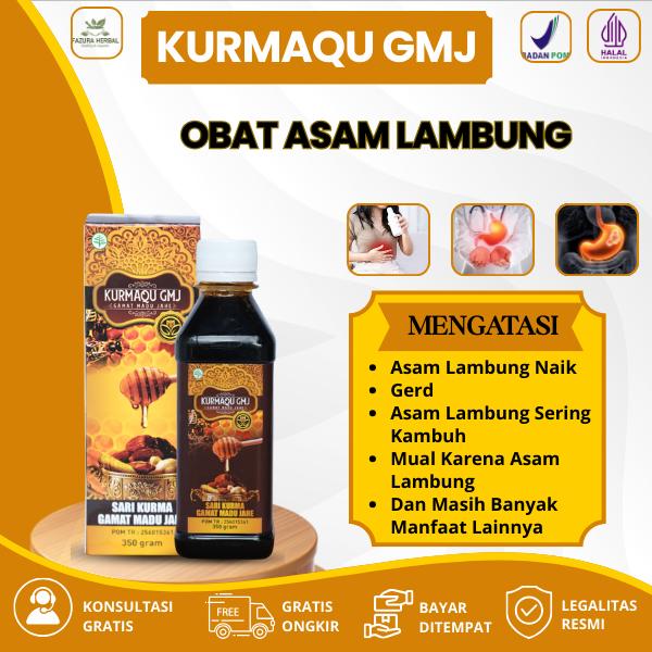 Kurmaqu GMJ Atasi Asam Lambung Naik Gerd Asam Lambung Sering Kambuh Mual Karena Asam Lambung Nyeri Ulu Hati Sering Bersendawa - PALING AMPUH Namun Tergantung Kondisi Tubuh - BELI 1 KURMAQU