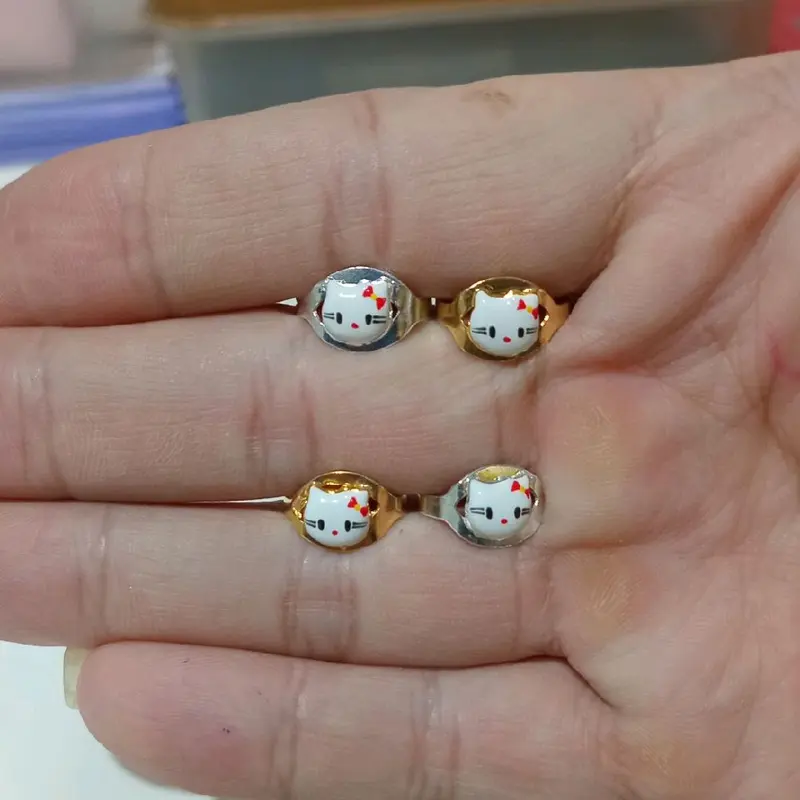 Cincin Anak Helo Kitty (Perak 925) 1