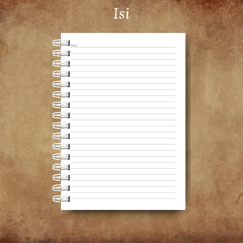 Notebook A5 Isi 50 Lembar dan 100 Lembar Soft Cover Kawat Spiral Take It Easy quotes 2