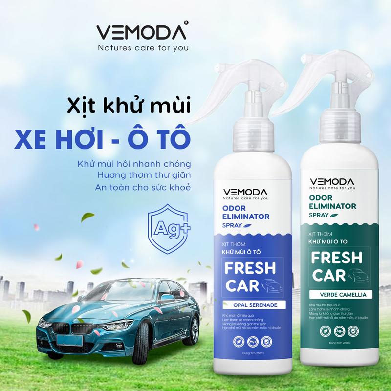 Chai Xịt Khử Mùi Xe Hơi - Ô Tô Khử Mùi Khói Thuốc - Hương Thơm Dễ Chịu Thư Giãn Giúp Thơm Xe Ô Tô Quần Áo Thơm Phòng
