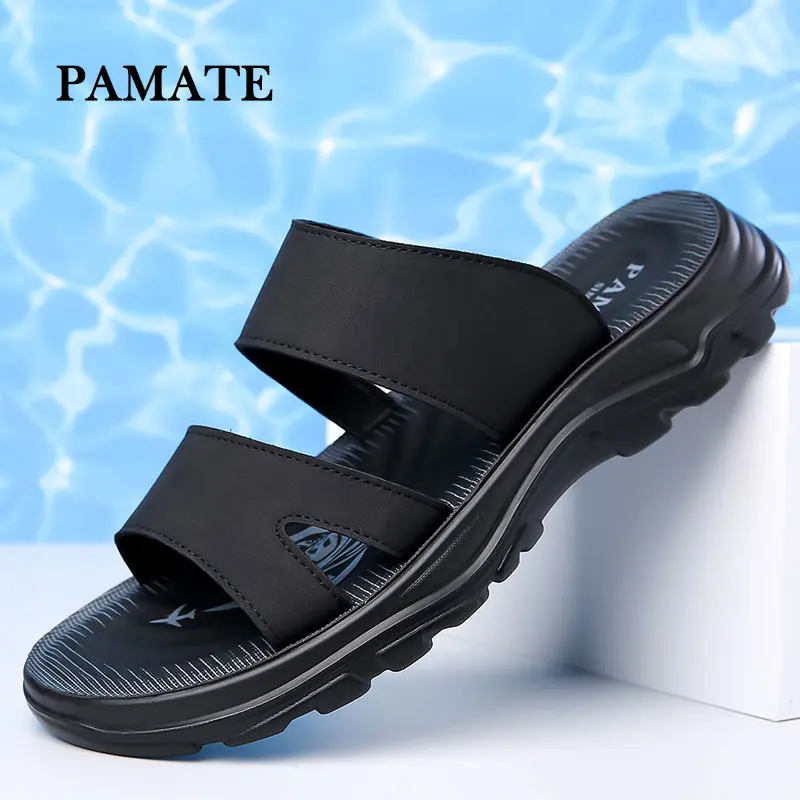 8233 - PAMATE Fashion Sandal Pantai Berjalan Sandal Kasual Sandal Pria Sendal 2