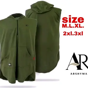 Rompi Rosal Rompi Sholat Hoodie Pria Koko Rosal Clasic Terbaru Logo