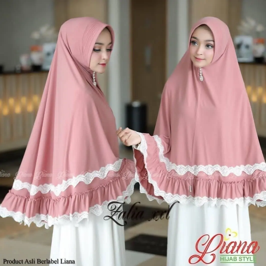 kerudung jumbo renda 2/dhiaz collection/kerudung murah jumbo/hijab bergo jumbo/hijab instan Muslim Nyaman Standar South Red Agate Olive Variasi M Pink premium cuci kering rouge Brown Woven Yarn Dyed Fabric Wine Casual wollycrepe silver bergo waffle z dust
