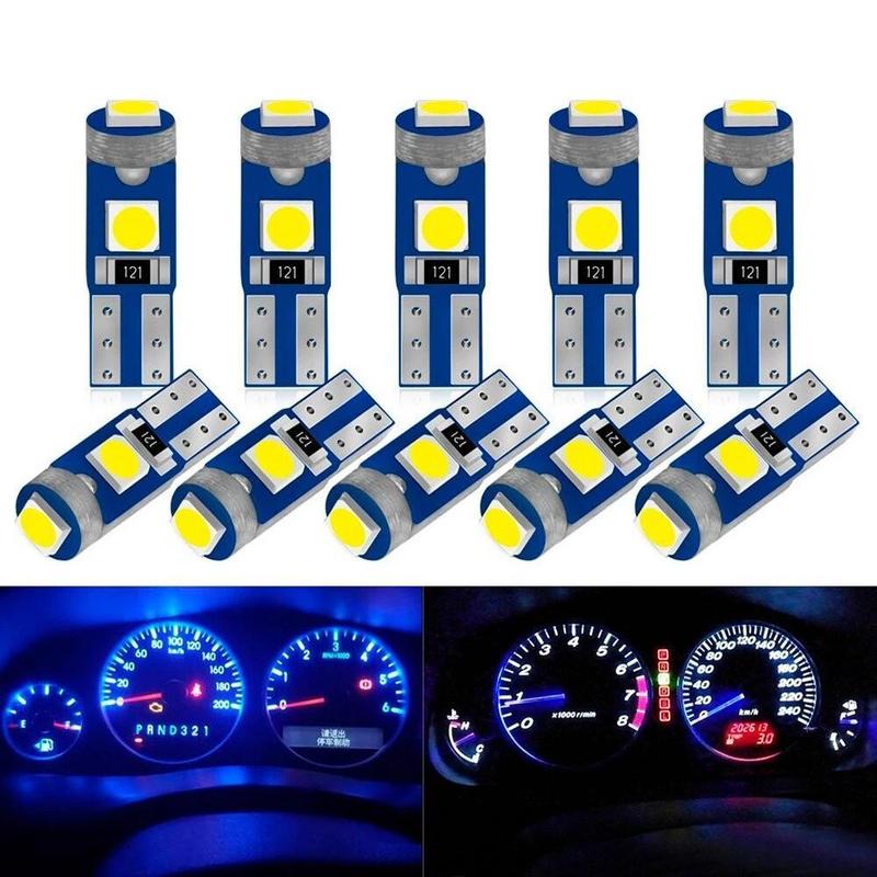 T5 W3W, W1, 2W, 3030 Bảng Điều Khiển Bóng Đèn LED Ô Tô, Đèn LED, Bảng Điều Khiển Đèn Ô Tô
