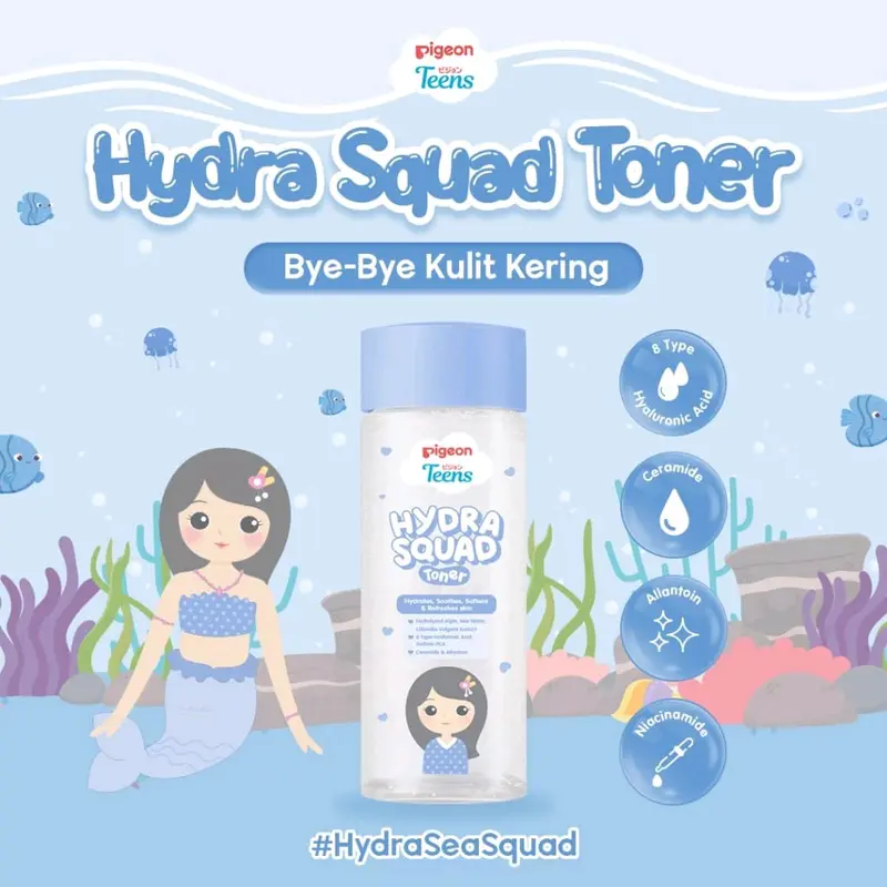 Pigeon Teens Hydra Squad Series - untuk Kulit Kering 1