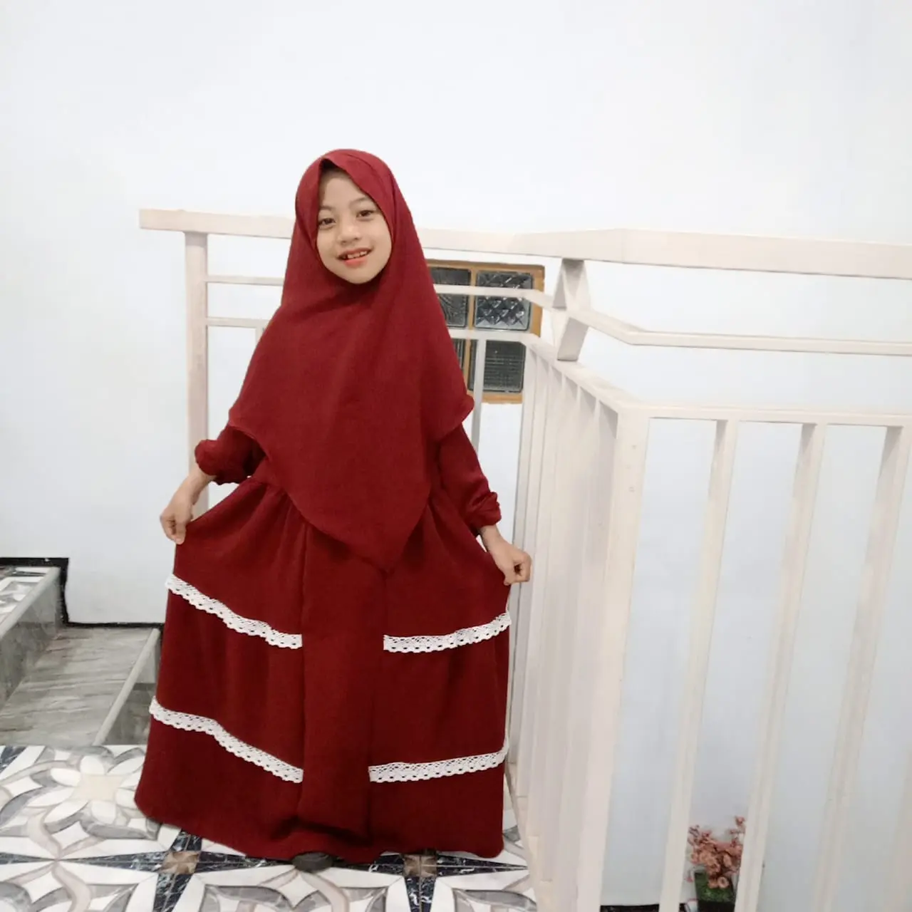 marron hijab