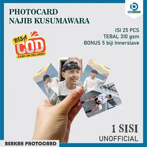 PHOTOCARD MAS NAJIB (Kusumawara) isi 25 pcs 1 sisi