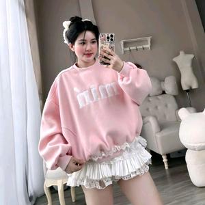 Áo Nỉ SWT Fom Thụng Mặc Cực Xinh Chữ Dập Nổi Chất Nỉ Hai Da Dày Dặn Thiết Kế Độc Đáo Bo Chun Co Dãn Phù Hợp Nhiều Dáng Người