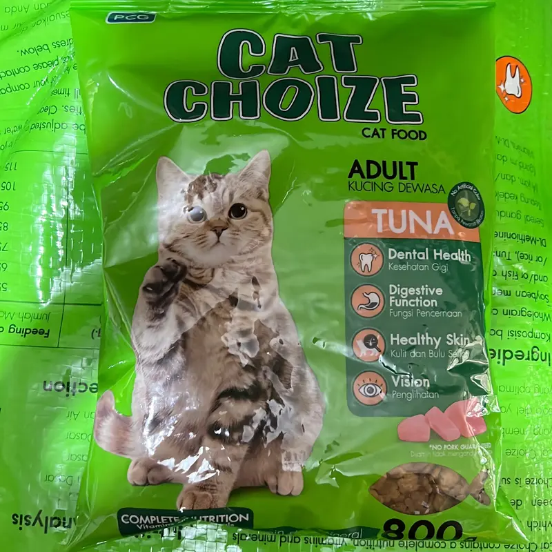 Cat choize adult tuna 800g makanan kucing 0