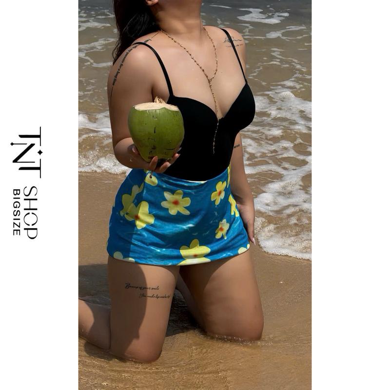 CHÂN VÁY HOA LƯỚI BIGSIZE FORM ÔM [TNT SHOP BIGSIZE 60KG 90KG]