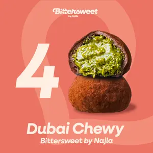[ Exclusive ] 4 pcs Dubai Chewy Bittersweet By Najla