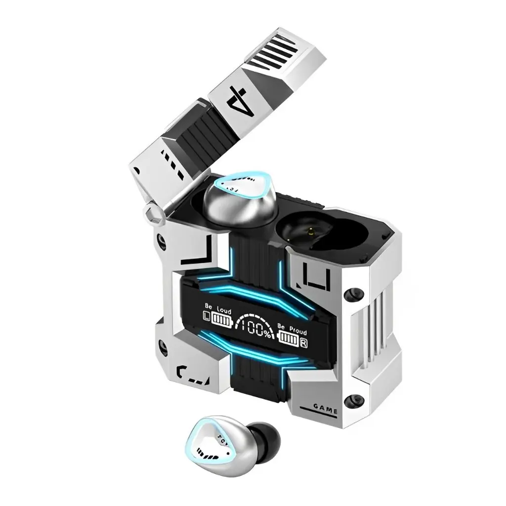 Headset Tekno MKS M45 TWS Bluetooth Nirkabel Game Musik Stereo 9D untuk Semua Jenis Handphone Earphone Wireless