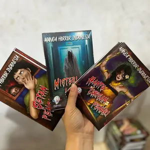 {10pcs} Komik Trendy Horor ~ Cerita Horor dengan Manga Horror Indonesia Misteri & Hantu Tukang Pemadam