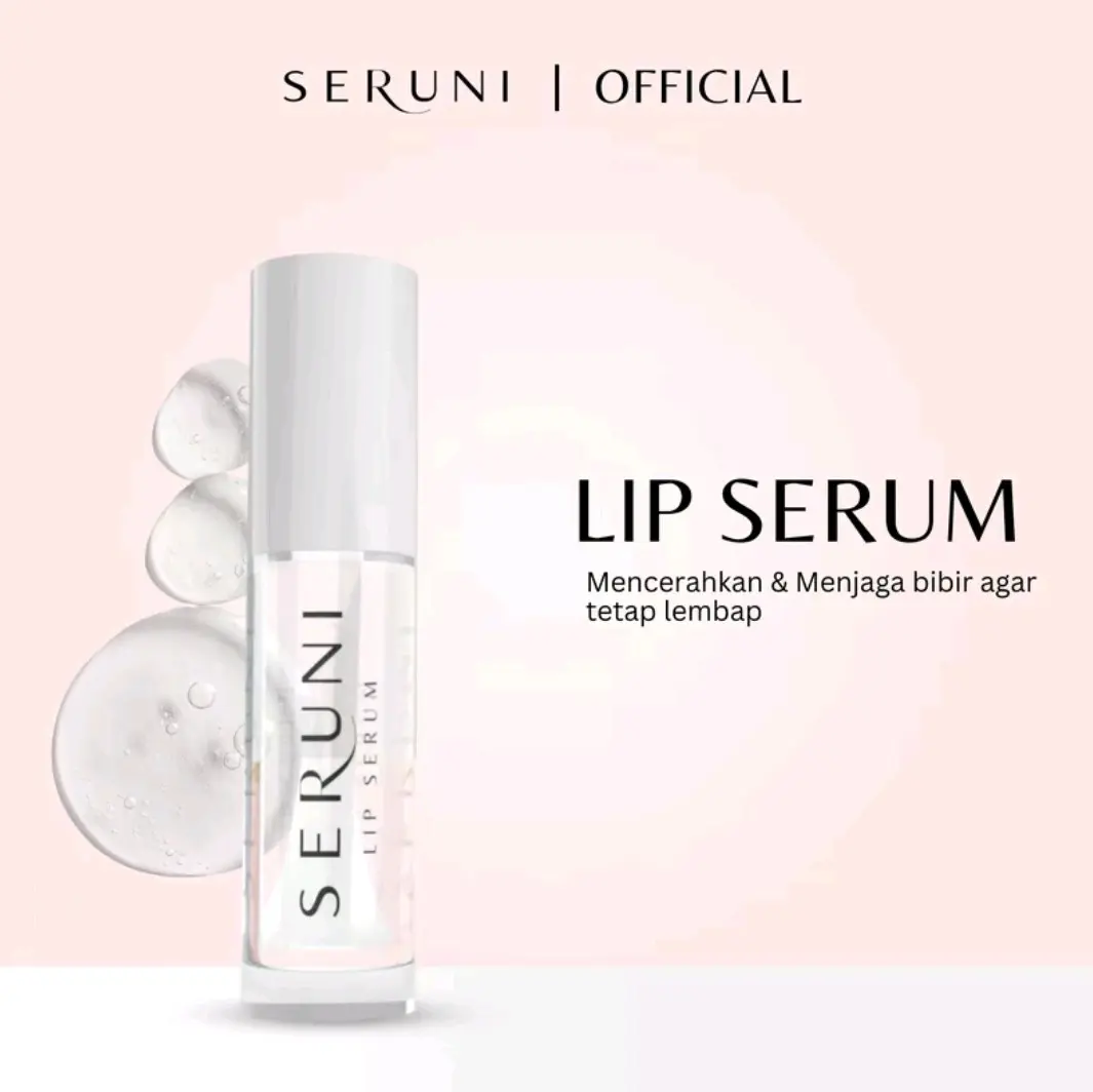 SERUNI - Satuan Lips Serum Seruni Skincare / Melembabkan bibir / Mencerahkan Bibir / Menutrisi bibir Vitamin