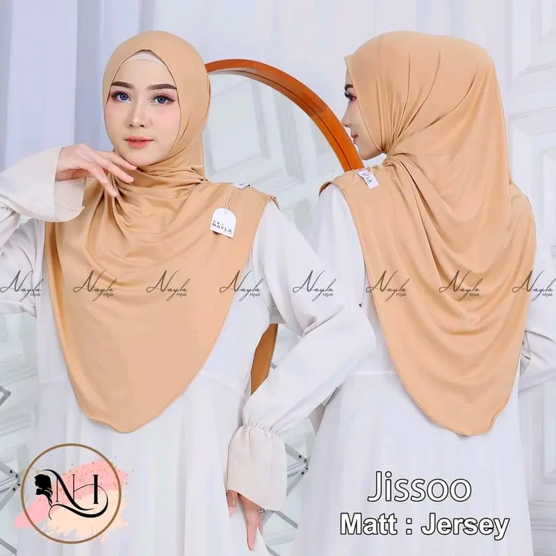 JILBAB JISOO PASMINA INSTAN JERSEY 2