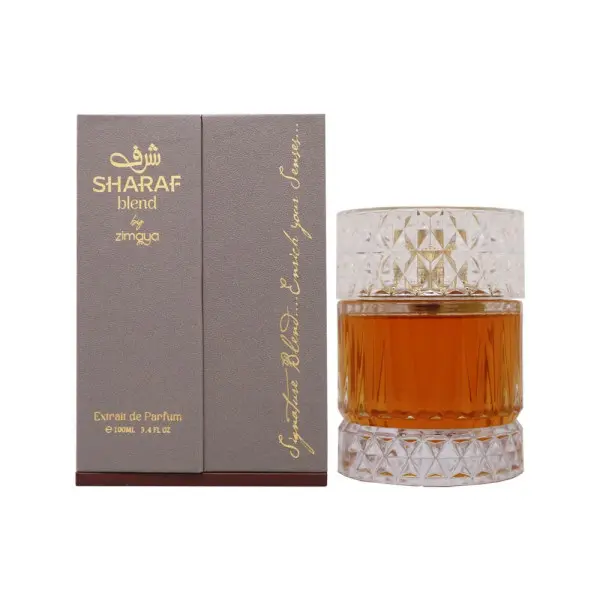 Parfum Zimaya Sharaf Blend Unisex Extrait De Parfum 100ml Perfume Cowok Cewek Wangi Tahan Lama Extrait De Parfume Man Woman Parfum Pria Wanita
