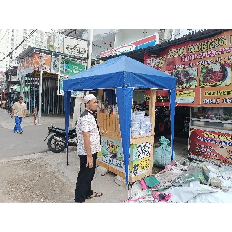 TENDA CAFE 1 5X2 STAND JUALAN KAKI LIMA PROMO DISKON MURAH 0