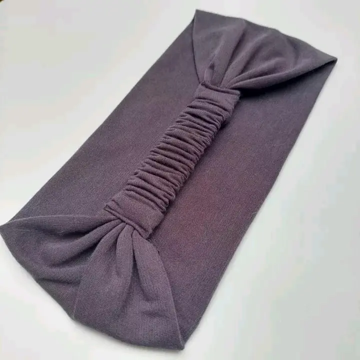 Ciput pita kaos bando karet belakang daleman kerudung anti pusing bandana hijab Dalaman Instan 3