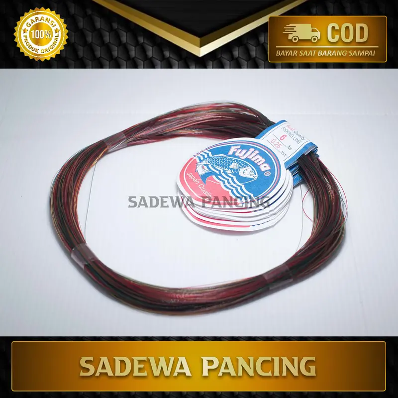 Nilon Senar Pancing Fujima Mambo (1-40Lbs)/ Nilon Pancing Warna/ Senar Warna Warni/ Senar 300meter/Senar Rawai/ Senar Laut/ Senar Iketan/ Nilon Laut/ Nilon Rawai/ Senar Layur/ Tasi/ Tangsi/ Nilon Mambo 300 meter Mancing 1