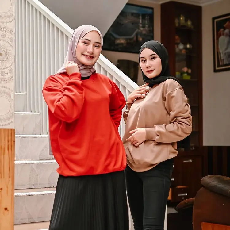 Sweater Polos Sweater Crewneck Polos Pria Wanita Size M - L - XL - XXL 3