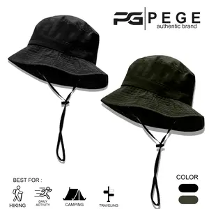 Topi Bucket Rimba Topi Hiking PEGE Daran Topi Hat Polos - PGT 802