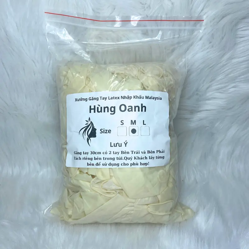 [Combo 2Kg giảm ngay 5k] Găng Tay Cao Su Latex Dài 30cm Nhập Khẩu Malaysia 3