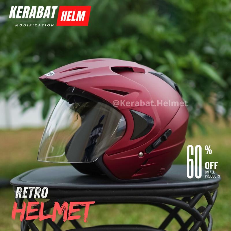 PREMIUM HELM INK JP8 DOBEL VISOR SNI ORIGINALNYA FNK Motorcycle 8